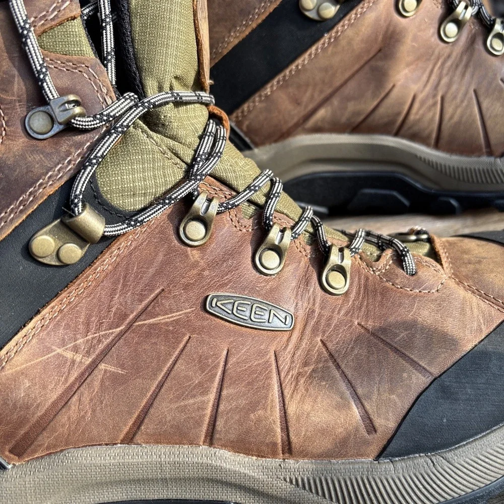 KEEN Men's Revel 4 Mid Height Polar Insulated Waterproof Snow Boots Size 12 M